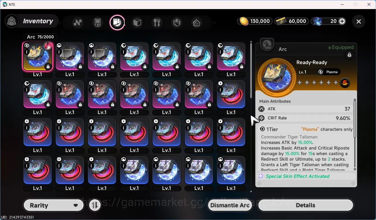 Neverness to Everness Accounts EU | Starter Lvl3 | 1 S Char Nanally Arc + 5 A cha image 7