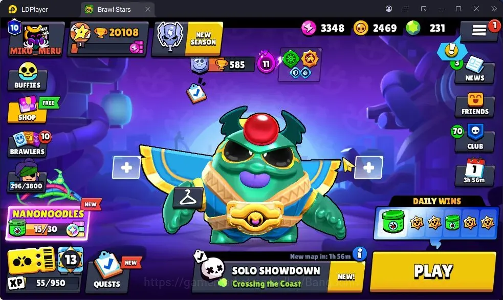 Brawl Stars Accounts Thropy 20108 |81 Brawler |21 Max Hypercharge|19K Blings|2 HC, 8 Legendary, 2 Mythic, 70 Epic 1