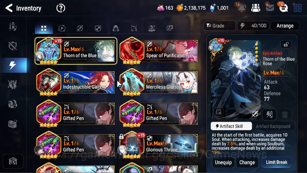 Epic Seven Accounts GLOBAL Unverif|4 ML(F Cecilia,L Cermia,Straze,S Te image 11