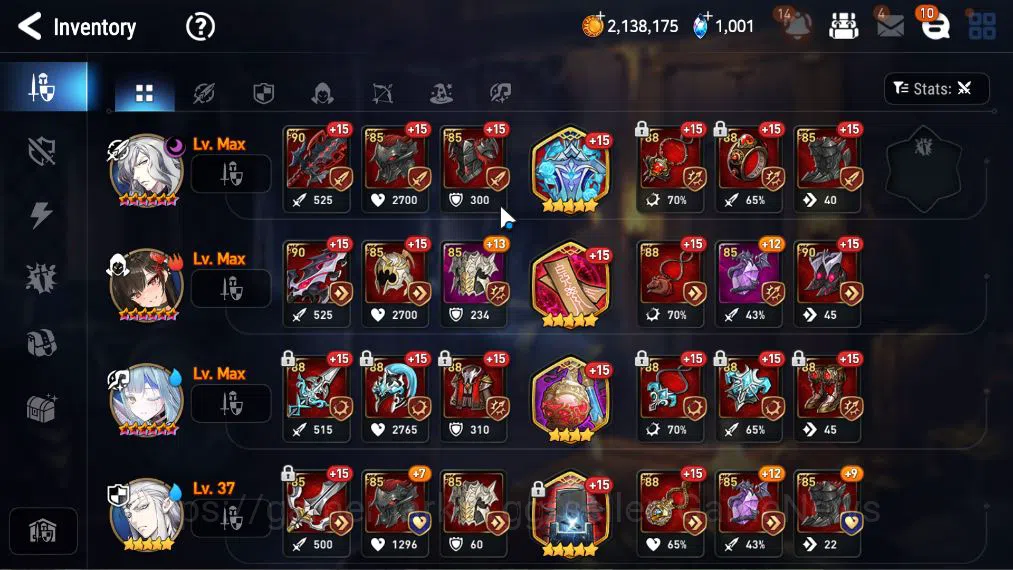 Epic Seven Accounts GLOBAL Unverif|4 ML(F Cecilia,L Cermia,Straze,S Te image 8