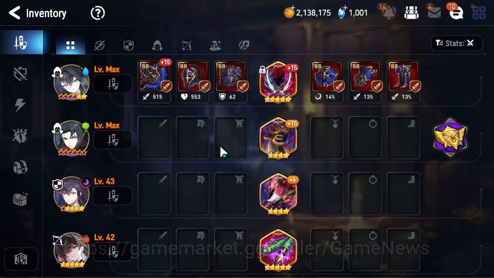 Epic Seven Accounts GLOBAL Unverif|4 ML(F Cecilia,L Cermia,Straze,S Te image 9
