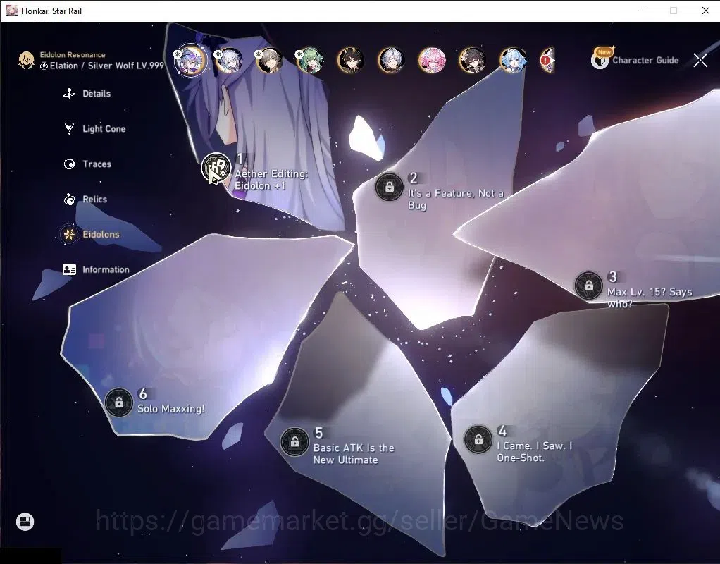 Honkai Star Rail Accounts Asia|TL 70|13 Limited|[SW 999 E1,Saber,Archer]+Sig image 5