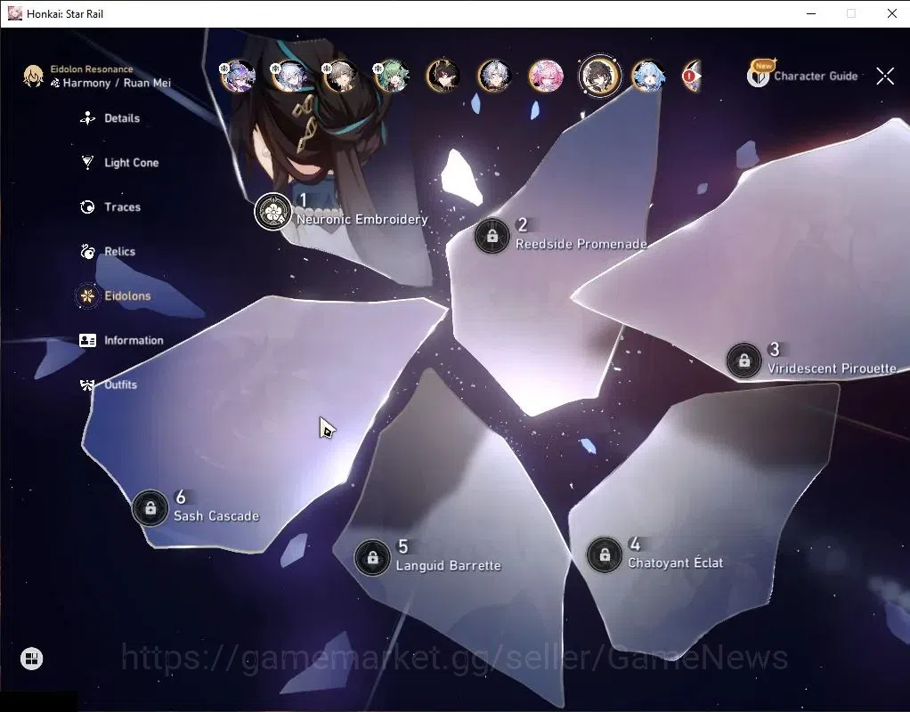 Honkai Star Rail Accounts Asia|TL 70|13 Limited|[SW 999 E1,Saber,Archer]+Sig image 6