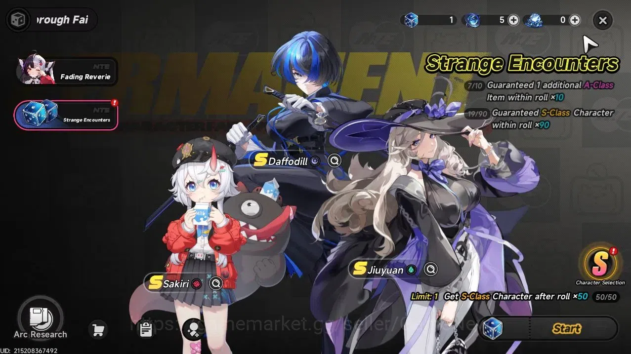 Neverness to Everness Accounts GLOBAL SEA|HL 15|TL 1|Lacrimosa,Hotori,Fadia|Tomat image 11