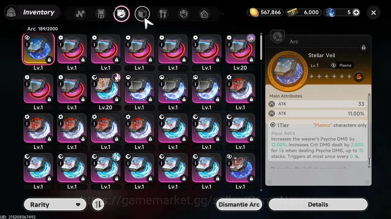 Neverness to Everness Accounts GLOBAL SEA|HL 15|TL 1|Lacrimosa,Hotori,Fadia|Tomat image 14