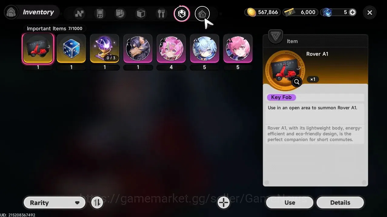 Neverness to Everness Accounts GLOBAL SEA|HL 15|TL 1|Lacrimosa,Hotori,Fadia|Tomat image 15