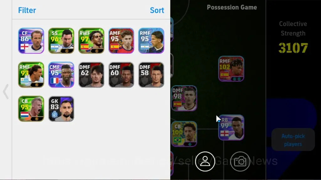 eFootball Accounts Android|Epic Vincent Kompany,Steven Gerrard,Andriy image 2