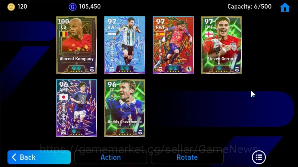 eFootball Accounts Android|Epic Vincent Kompany,Steven Gerrard,Andriy image 7