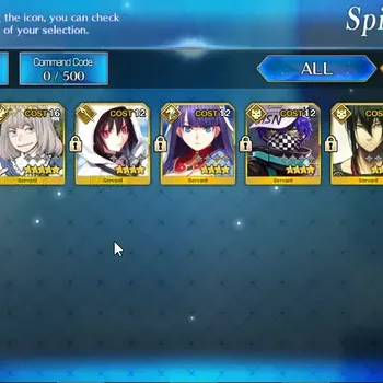 Fate-Grand Order Accounts NA Starter Fuyuki Lv 1|2 SSR Servant Oberon & Napoleon| 42 Golden Apple |Birthday Unset|Log