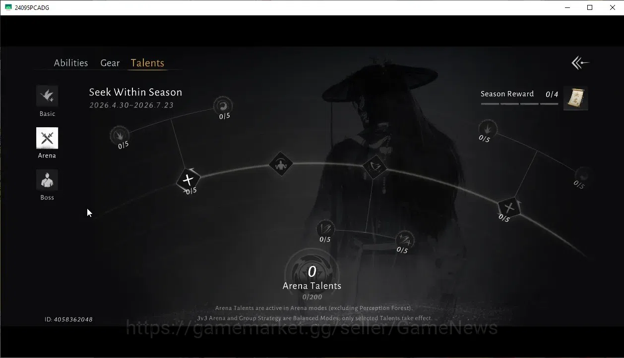 Where Winds Meet Accounts GLOBAL | Lv 92 | GS 25k | 3 Harmonic Core | Elegy image 11