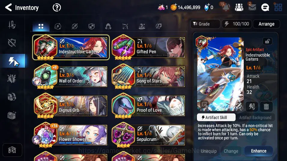 Epic Seven Accounts GLOBAL Unverif|New Era|5 ML(BM Haste,EW Ludwig,A L image 10