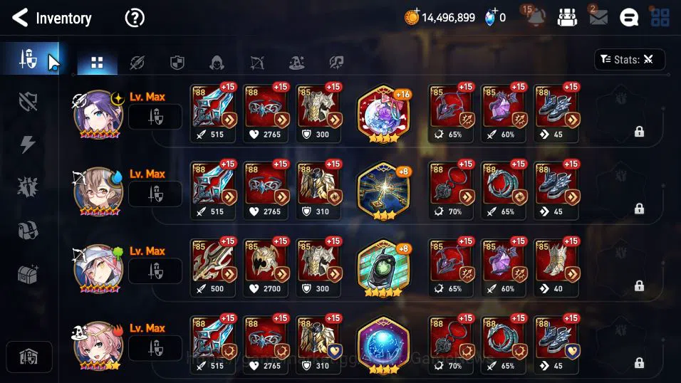 Epic Seven Accounts GLOBAL Unverif|New Era|5 ML(BM Haste,EW Ludwig,A L image 12