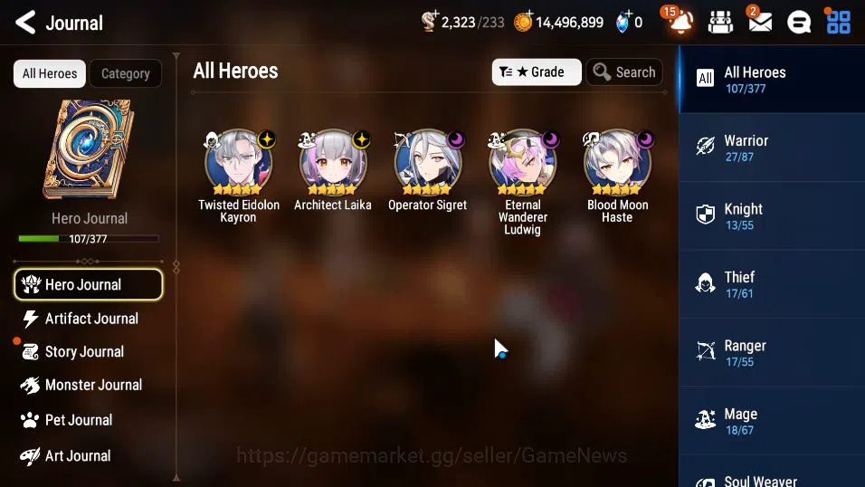 Epic Seven Accounts GLOBAL Unverif|New Era|5 ML(BM Haste,EW Ludwig,A L image 15
