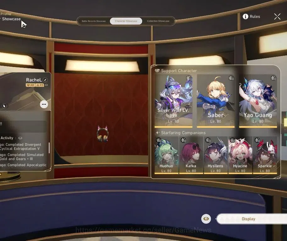 Honkai Star Rail Accounts Asia|TL 70|Hypercarry Team|11 Limited|(SW999,Yao G image 2