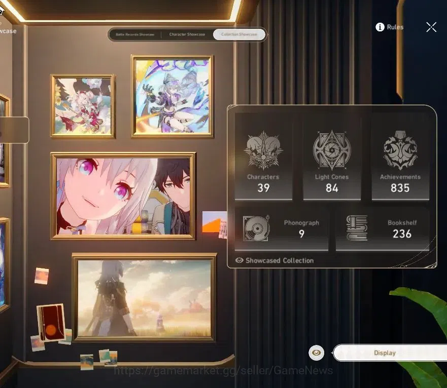 Honkai Star Rail Accounts Asia|TL 70|Hypercarry Team|11 Limited|(SW999,Yao G image 3