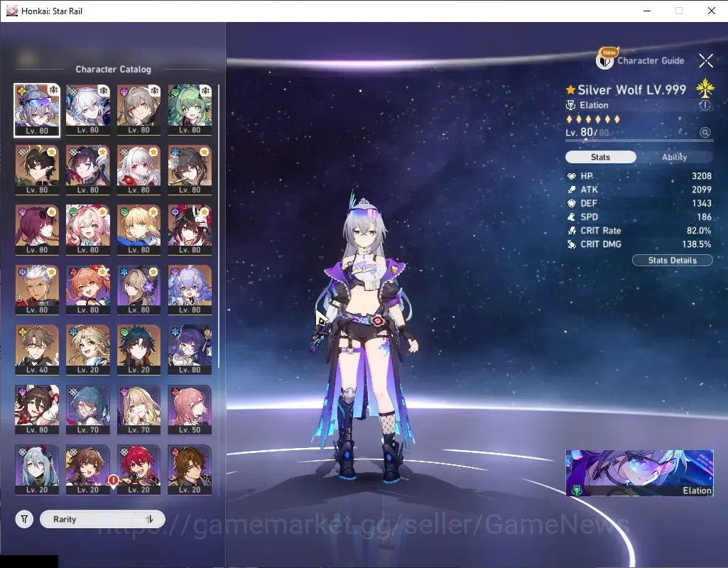 Honkai Star Rail Accounts Asia|TL 70|Hypercarry Team|11 Limited|(SW999,Yao G image 4