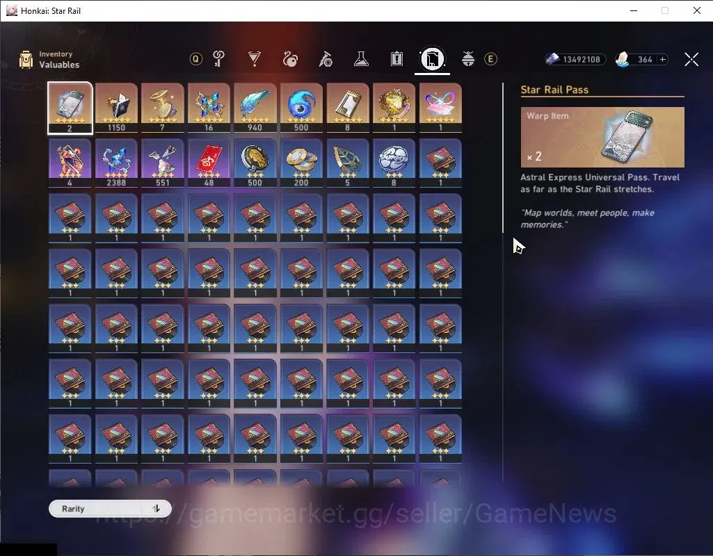 Honkai Star Rail Accounts Asia|TL 70|Hypercarry Team|11 Limited|(SW999,Yao G image 9