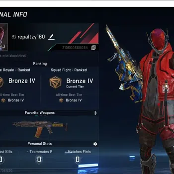 Blood Strike Accounts Others ASIA | 1 Eternal Gun: AUG - Empyrean | 1 Legendary Gun | 1 Name-Changing Card | Check SS BS1920B