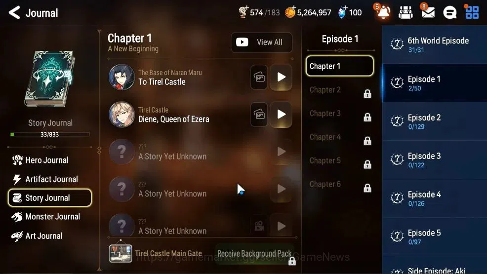 Epic Seven Accounts GLOBAL UnVerif|New Era|3 ML(Rhiana&Lucie,NavyC Lan image 10