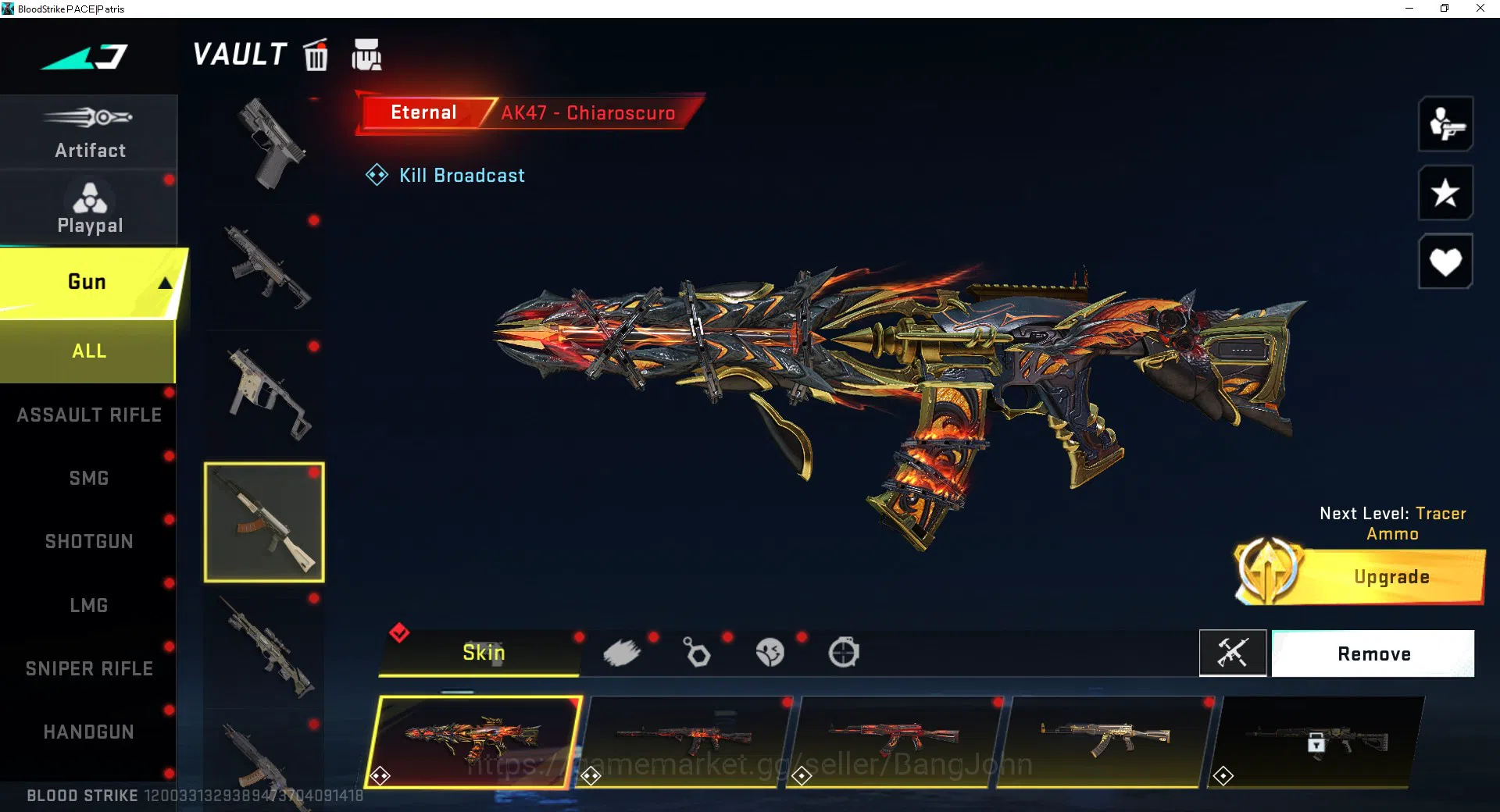 Blood Strike Accounts ASIA | 7 Eternal MP5+AK47+P90+UZI+UMP45+, Collab K image 12