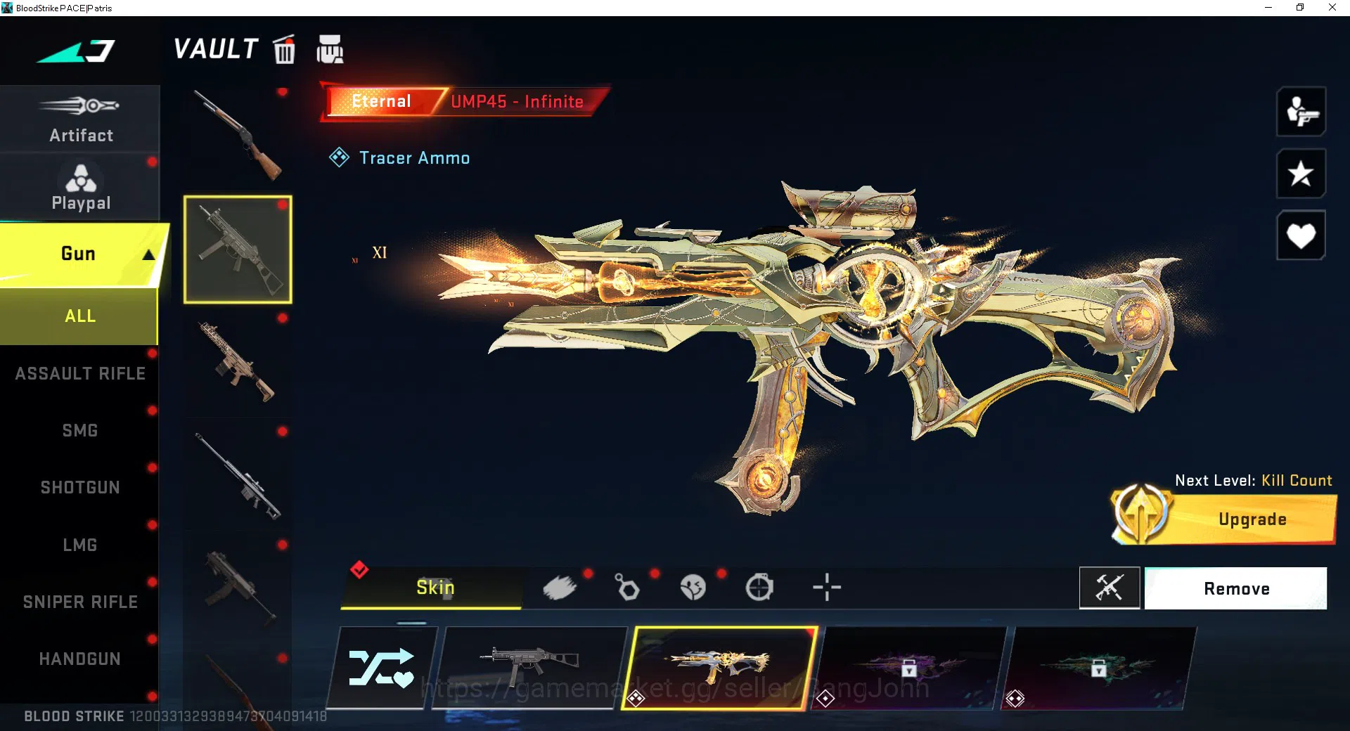 Blood Strike Accounts ASIA | 7 Eternal MP5+AK47+P90+UZI+UMP45+, Collab K image 2