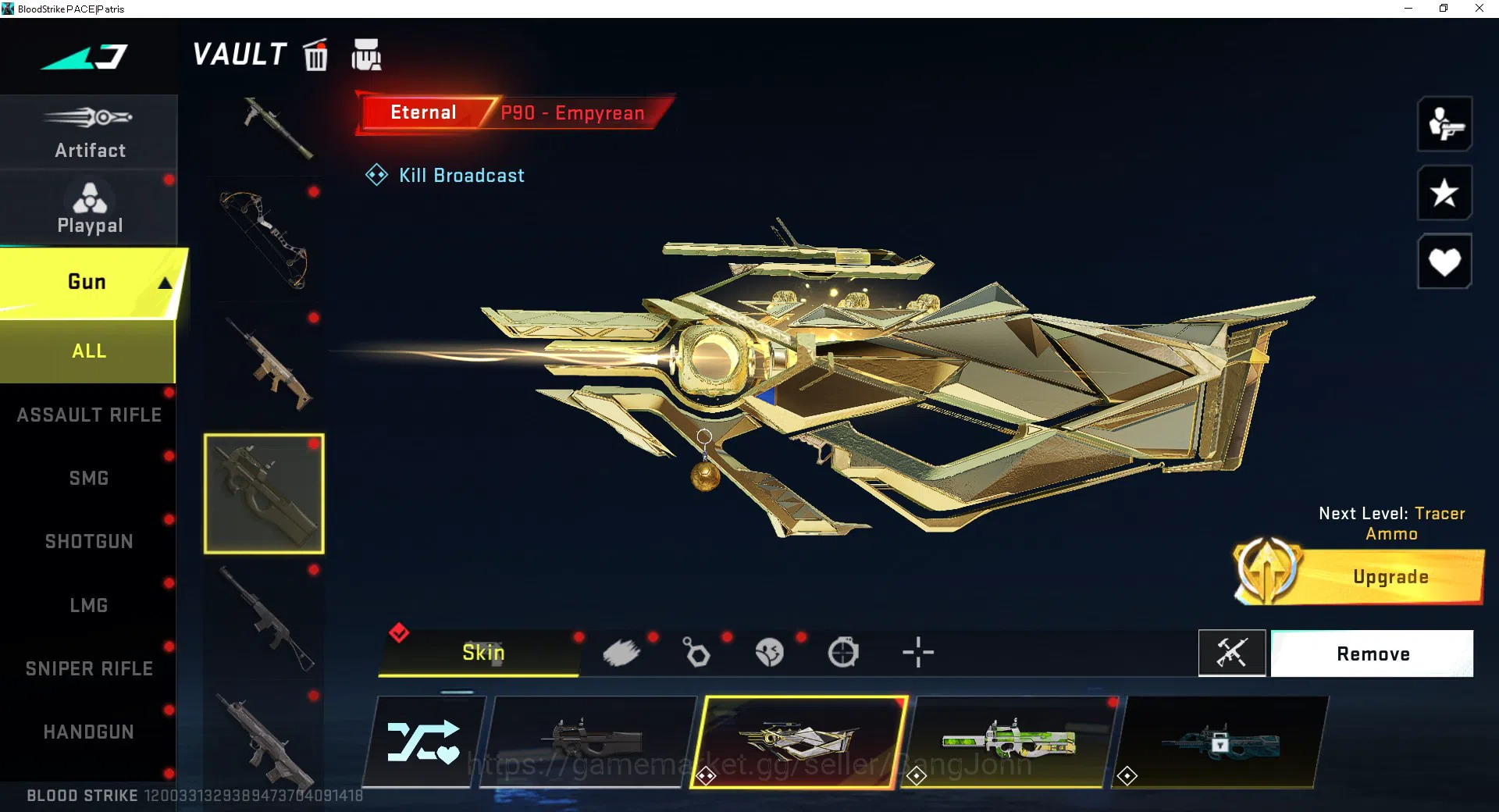 Blood Strike Accounts ASIA | 7 Eternal MP5+AK47+P90+UZI+UMP45+, Collab K image 3