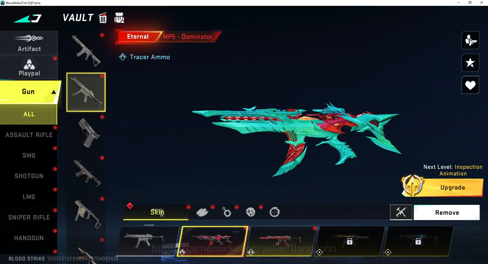 Blood Strike Accounts ASIA | 7 Eternal MP5+AK47+P90+UZI+UMP45+, Collab K image 8