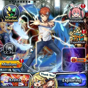 Grand Summoners Starter Global|Rank 10|10 Ascend+2 TW|(Emiya,M Tomoe)+TW,S image 1
