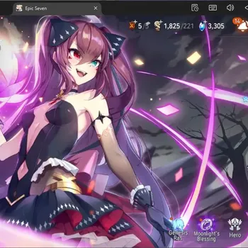 Epic Seven Accounts Limited Hero Global Unverif |4 ML(NW Luna,S Taeyou,A Laika,M Chloe)|PoH ON|SS 3,3K|Stigma 17K|Log