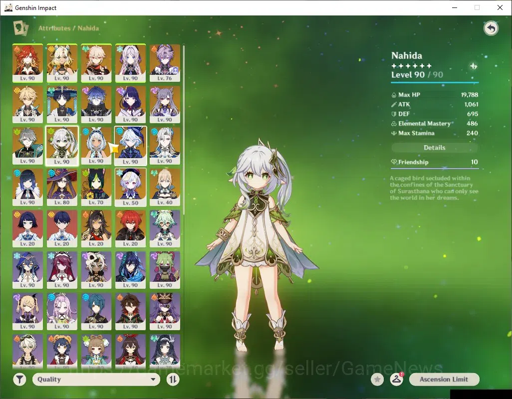 Genshin Impact Accounts ASIA|AR60|14Limited+10(*5Weap)|[FlinsC1,Mavu,Neuvi image 12
