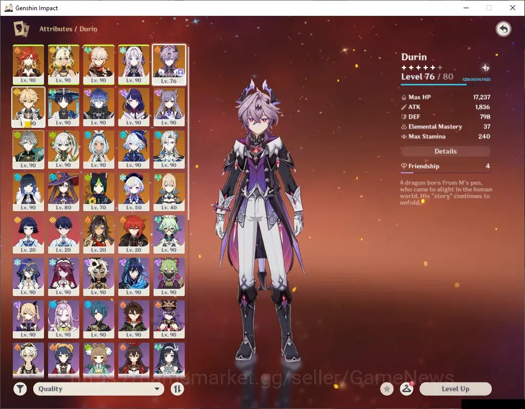 Genshin Impact Accounts ASIA|AR60|14Limited+10(*5Weap)|[FlinsC1,Mavu,Neuvi image 7