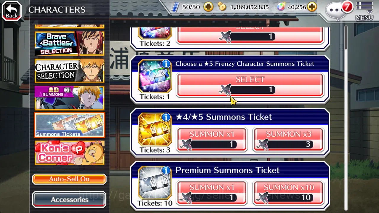 Bleach: Brave Souls Accounts [GLOBAL]40K Orb|LilTotto TYBW26,Rukia 10th Anniv,S image 4