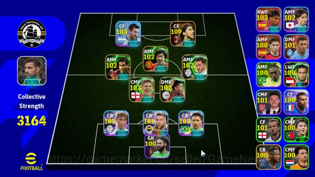 eFootball Accounts Android|BigTime Ibrahimovic,Epic S.Gerrard,Frank R image 1