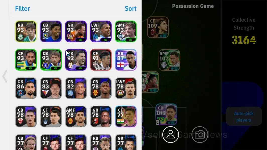 eFootball Accounts Android|BigTime Ibrahimovic,Epic S.Gerrard,Frank R image 3