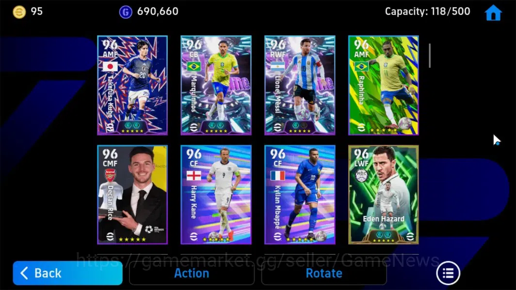 eFootball Accounts Android|BigTime Ibrahimovic,Epic S.Gerrard,Frank R image 6