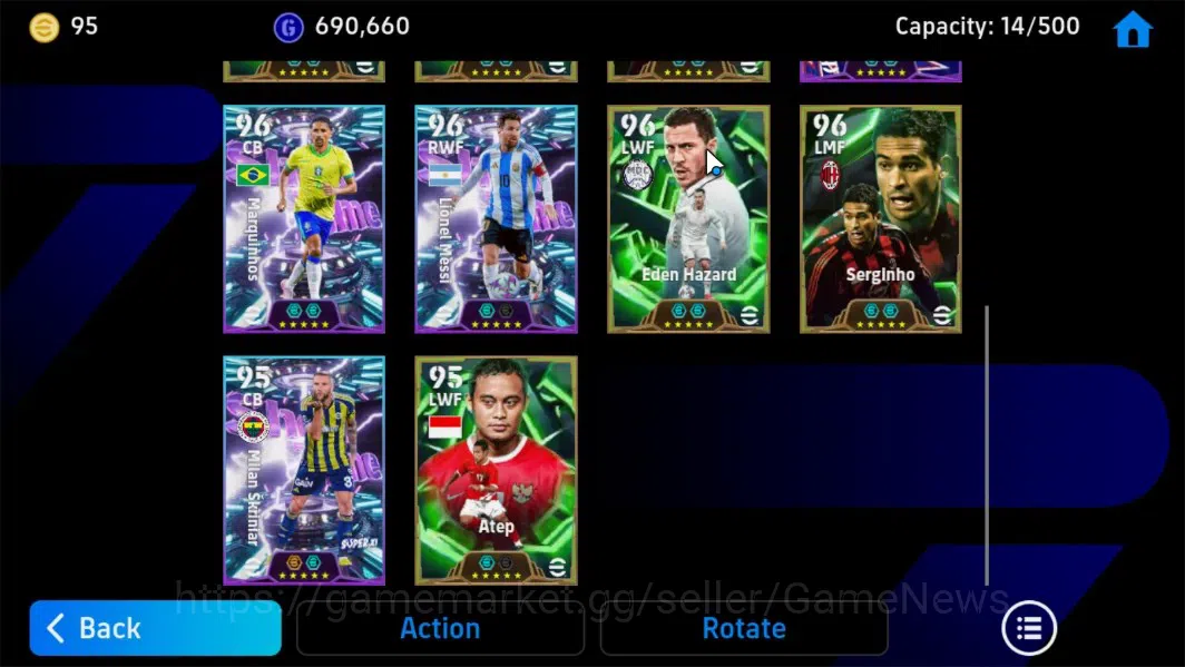 eFootball Accounts Android|BigTime Ibrahimovic,Epic S.Gerrard,Frank R image 9
