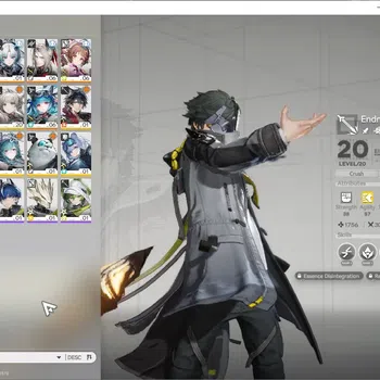 Arknights: Endfield Accounts ASIA|Lv 3|4 SSR (1 Limited) + 2 (*6 Weapon)| Arcane | Ardelia+Sign,Pogranichnik,Last Rite |Male