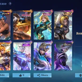 Mobile Legends: Bang Bang Accounts Collector Global|95H 185S|Luckybox Eudora|KOF Karina|Transformer Roger|Collector