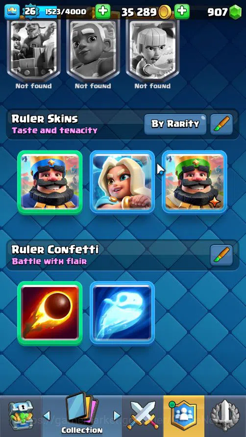 Clash Royale Accounts Lv 26|Trophy 2962|KTL 10|Limited Skin|Card 60|1 HE image 16