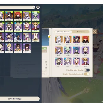 Genshin Impact Accounts Others Asia|AR 44|2 Limited Skirk,Citlali + 3 Standard Diluc,Mona,Keqing|Low Main Quest