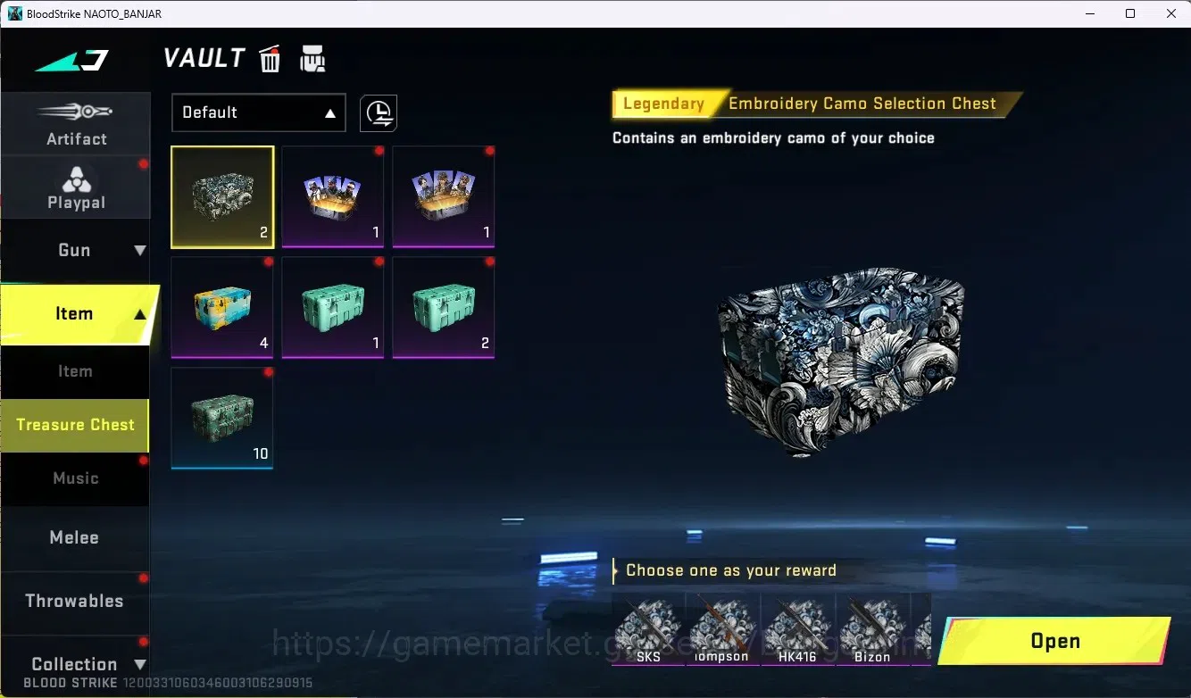 Blood Strike Accounts ASIA | Eternal AUG - Empyrean | Legendary HK416 -  image 5