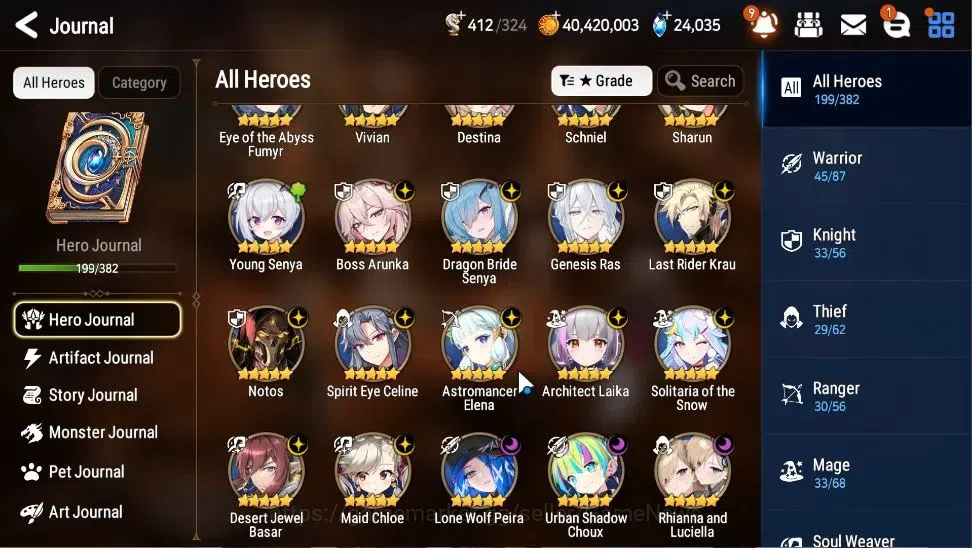 Epic Seven Accounts Global|UnVerif|19 ML(SN Yulha,Notos,Rhianna&Luciel image 10