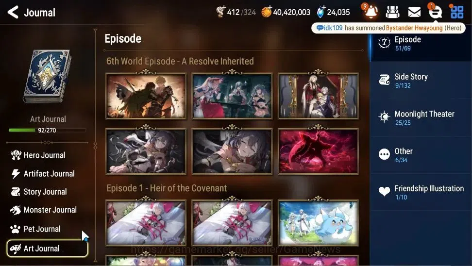 Epic Seven Accounts Global|UnVerif|19 ML(SN Yulha,Notos,Rhianna&Luciel image 16