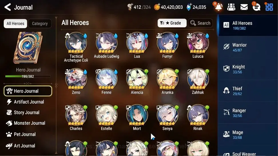 Epic Seven Accounts Global|UnVerif|19 ML(SN Yulha,Notos,Rhianna&Luciel image 8