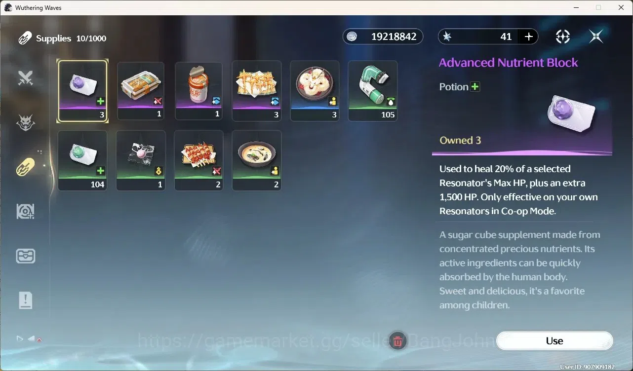 Wuthering Waves Accounts Starter SEA|UL 49|Rank 5|6 Char Limited [Yangyang: Xuanli,Rebecca,Lynae,Shorekeeper,Changli,Yinlin 10