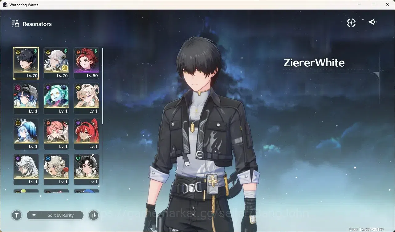 Wuthering Waves Accounts Starter SEA|UL 49|Rank 5|6 Char Limited [Yangyang: Xuanli,Rebecca,Lynae,Shorekeeper,Changli,Yinlin 2
