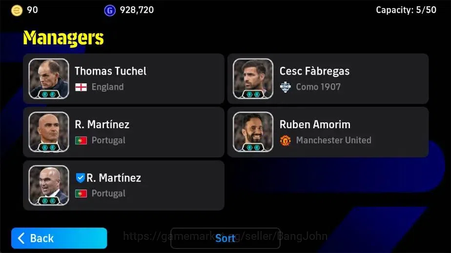 eFootball Accounts Mobile|PW 3203|Kaka Epic,Tony Adams Epic,Franco Ba image 2