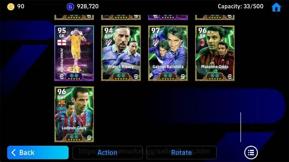 eFootball Accounts Mobile|PW 3203|Kaka Epic,Tony Adams Epic,Franco Ba image 7