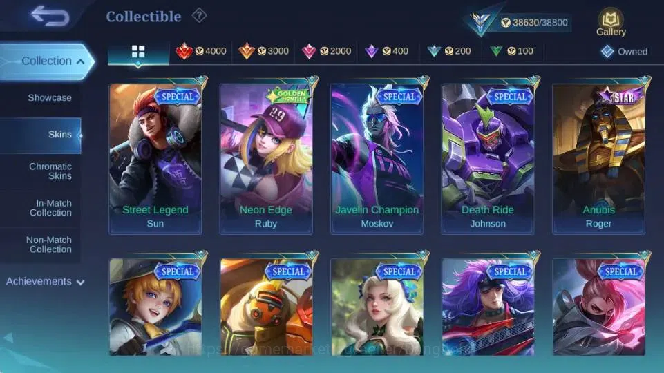 Mobile Legends: Bang Bang Accounts Global|Skin 201|Expert|KOF Karina,LuckyBox Karina, image 10