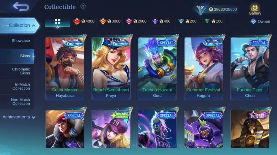 Mobile Legends: Bang Bang Accounts Global|Skin 201|Expert|KOF Karina,LuckyBox Karina, image 11